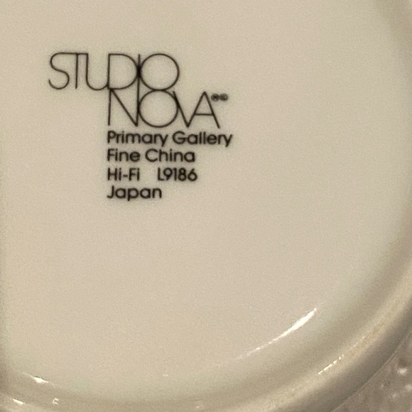 Studio Nova Vintage Fine China Cups. Set of 2. “Primary Gallery” - Picture 14 of 16